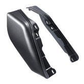 HR3 Gold / Black Geometric Shape Fade Mid Frame Air Heat Deflectors For Harley Touring and Trike Models 09-24